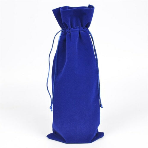5pc Set of Velvet Wine Bottle Gift Bags