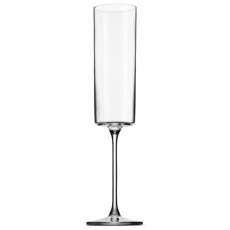 4pc Set of 6 Ounce Glass Champagne Flutes